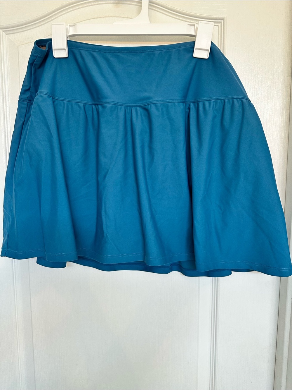 Shapermint Teal Circle Skirt - Flared Active Skort